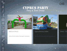 Tablet Screenshot of cyprusparty.com